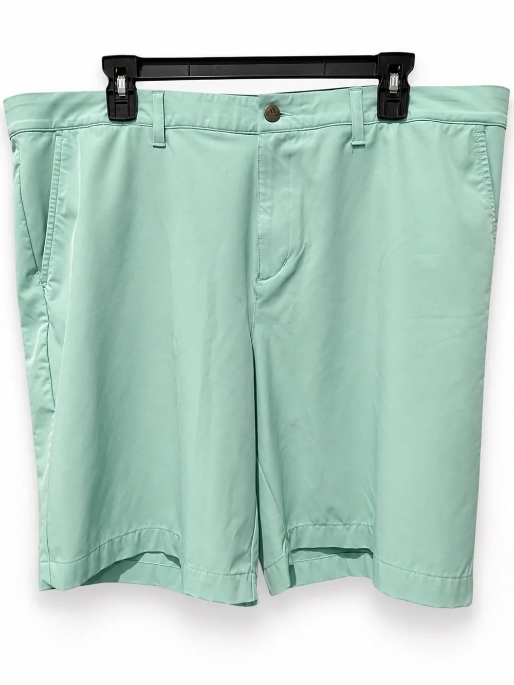 Adidas Primegreen Men’s Golf Shorts Size 40 Mint Green Performance Flat Front
